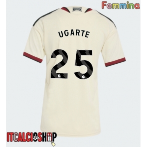 Manchester United Manuel Ugarte #25 Terza Maglia Femmina 2026-27 Manica Corta